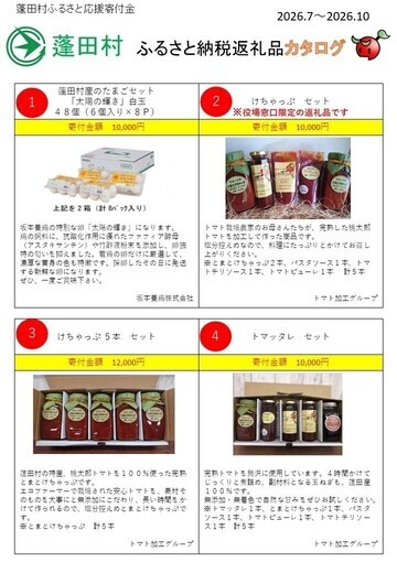 ふるさと応援寄付金